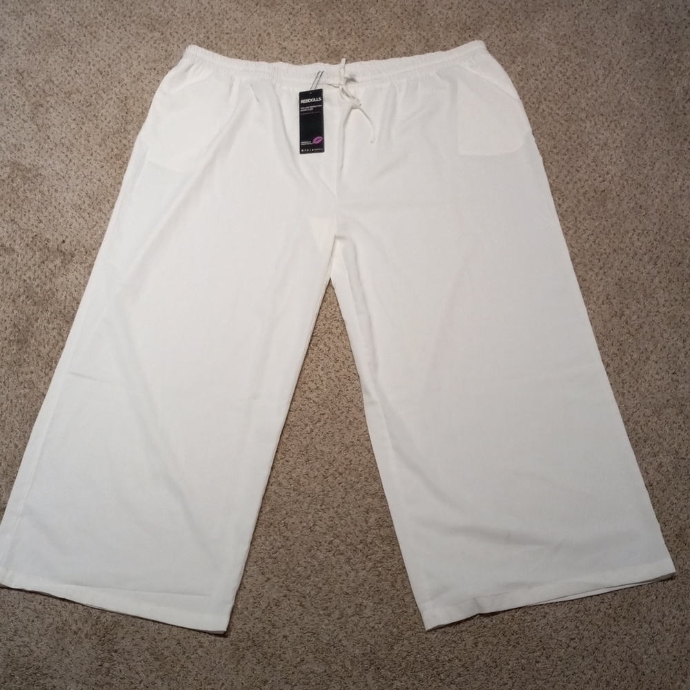 NWT REBDOLLS "Roll Out" wide leg high waist pants, size 4x